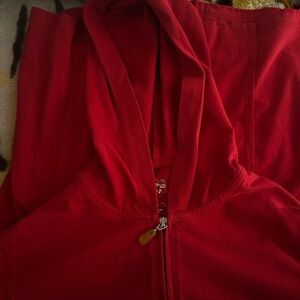 Xhilaration Vibrant Red Hooded Jacket